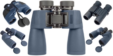 Binoculars for marine and field use